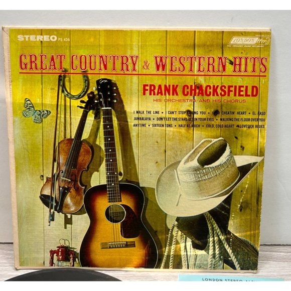 Frank Chacksfield Great Country & Western Hits Compact 33 Jukebox EP London SBG - Picture 6 of 6